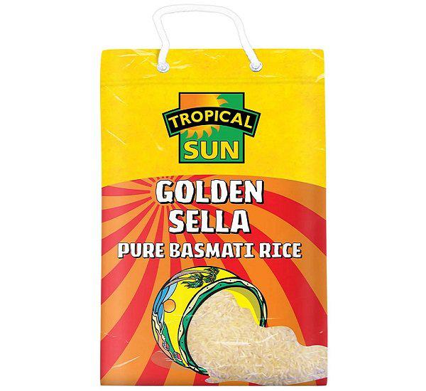 Tropical Sun Golden Sella Basmati 5Kg-SurulereFoods